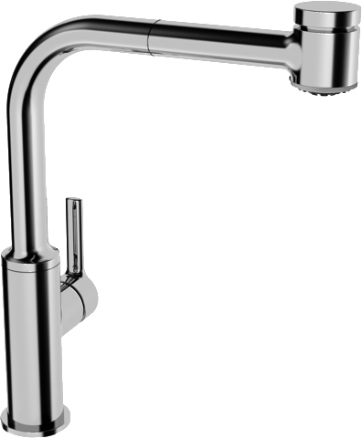 Hansa Hansaronda Einhebelmischer Küchenarmatur, Niederdruck, 2-strahlig, Chrom, DN15 Hansa Hansaronda Einhebelmischer Küchenarmatur, Niederdruck, 2-strahlig, Chrom, DN15