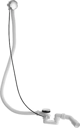 Duravit Ablaufgarnitur mit verlängertem Bowdenzug Modell 790227 „D-Code“ 40 cm Duravit Ablaufgarnitur mit verlängertem Bowdenzug Modell 790227 „D-Code“ 40 cm
