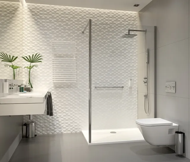 Hoesch Liberty Duschkabine Duschabtrennung Liberty 1400 rechts, Seiteneinstieg Haltestange silber Hoesch Liberty Duschkabine Duschabtrennung Liberty 1400 rechts, Seiteneinstieg Haltestange silber