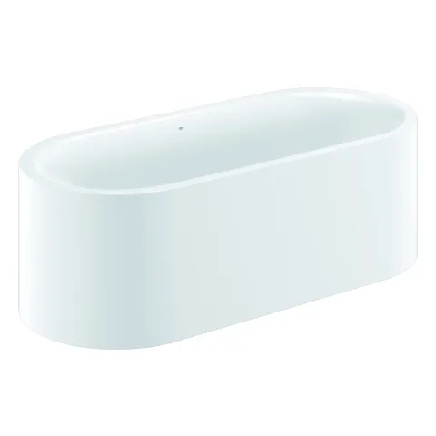 Badewanne Essence 39729, freistehend, 180 x 80 cm, Höhe 57,5 cm, Titan-Stahl, mit Überlauf, alpinweiß Badewanne Essence 39729, freistehend, 180 x 80 cm, Höhe 57,5 cm, Titan-Stahl, mit Überlauf, alpinweiß