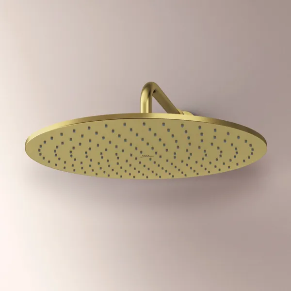 Regenbrause Idealrain, rund Durchmesser: 400mm, Brushed Gold Regenbrause Idealrain, rund Durchmesser: 400mm, Brushed Gold