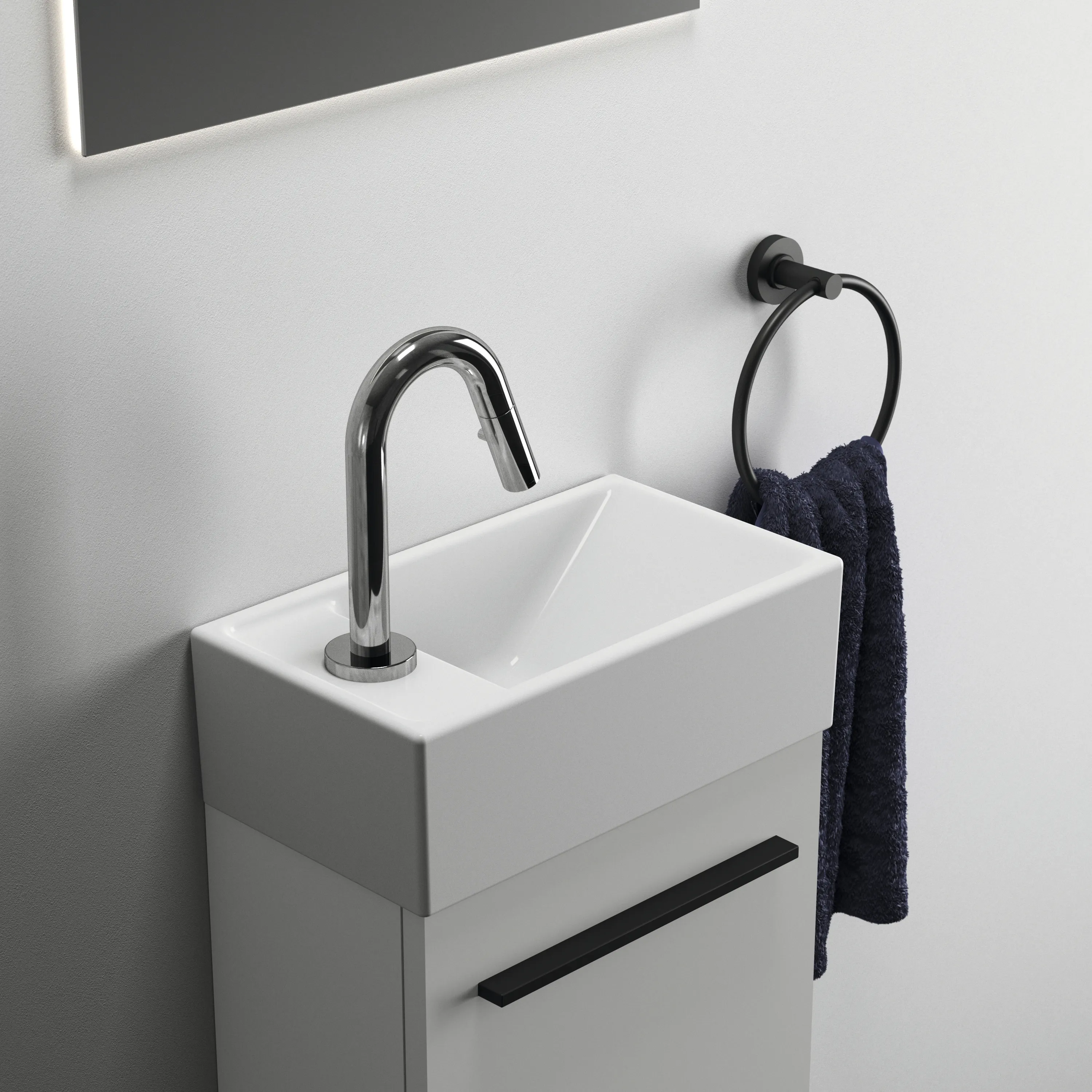 Ideal Standard Waschtischunterschrank „i.lifeS“ 35,4 × 55,5 × 20,2 cm Weiß matt Ideal Standard Waschtischunterschrank „i.lifeS“ 35,4 × 55,5 × 20,2 cm Weiß matt