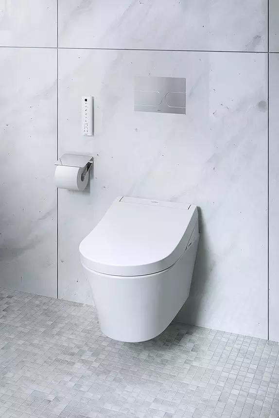 Dusch-WC WASHLET® „RG Lite“ 383 × 130 mm in weiß Dusch-WC WASHLET® „RG Lite“ 383 × 130 mm in weiß