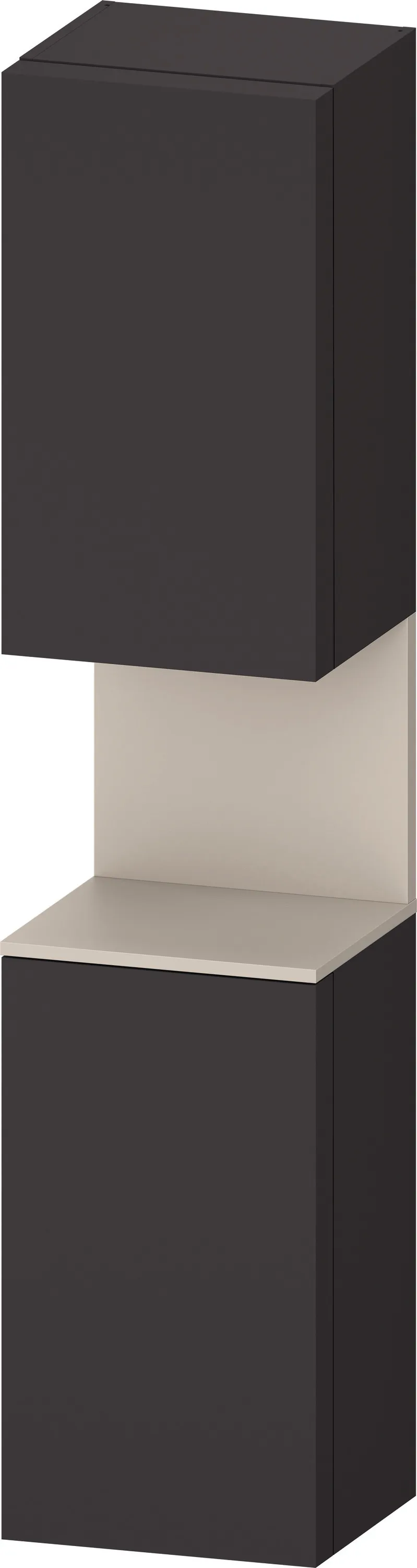 Duravit Hochschrank „Qatego“ 40 × 176 × 36 cm, mit Beleuchtung