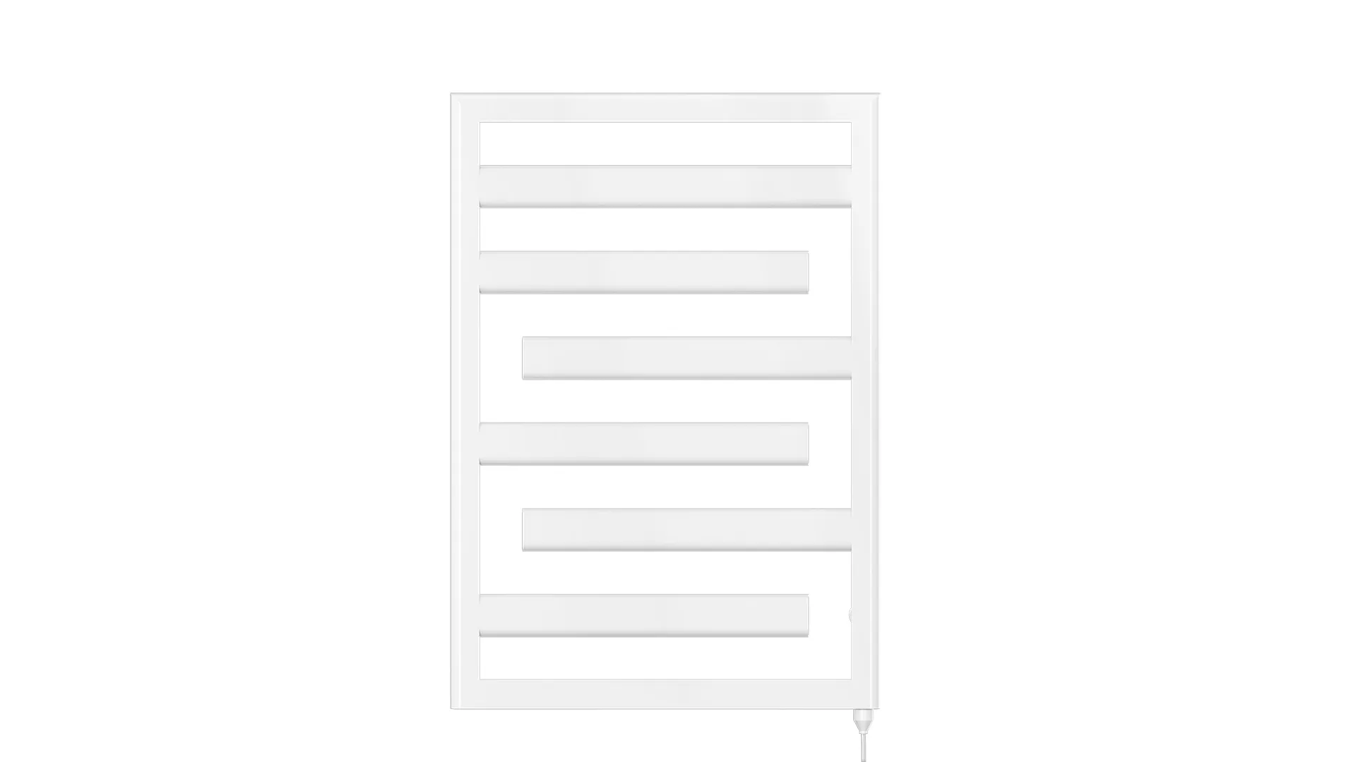 Zehnder Design-Handtuchwärmer „Tetris“ mit Heizstab IHE 60 × 91 cm in Bronze