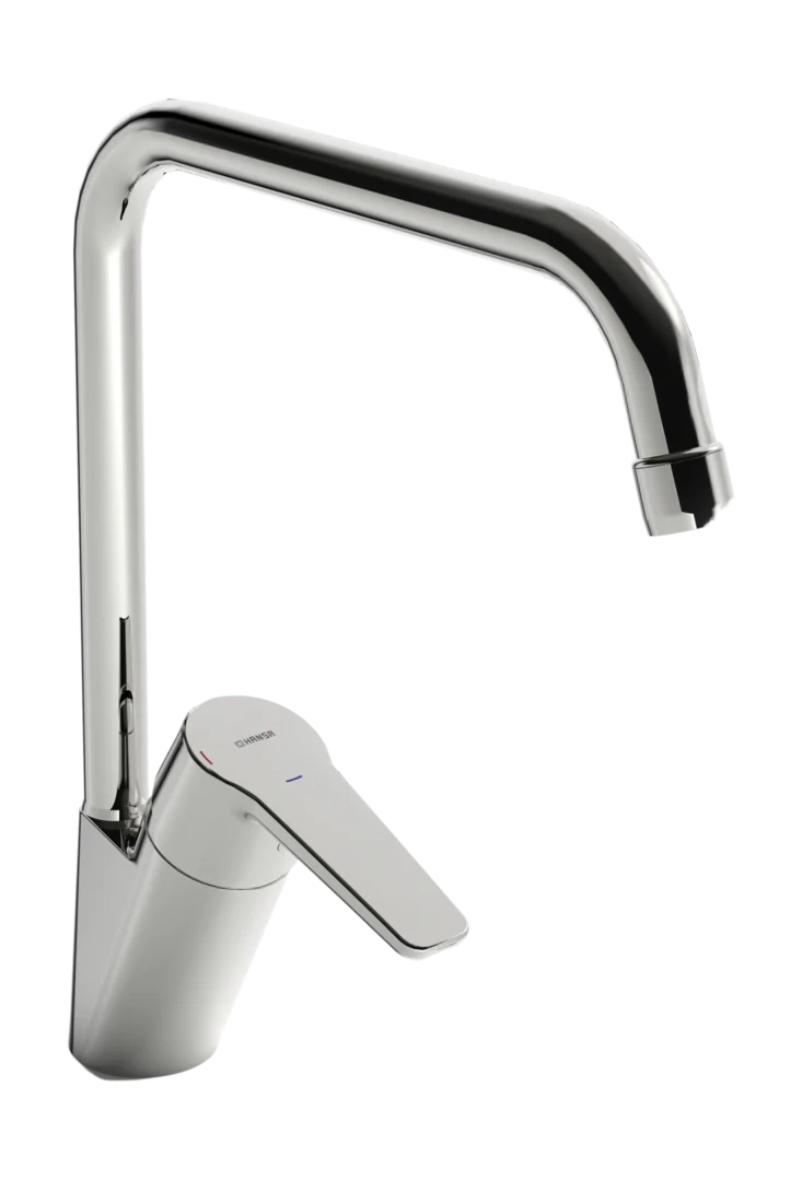 HansaPOLO ECO 5270 Küchenarmatur Standmontage Einhebelmischer Chrom HansaPOLO ECO 5270 Küchenarmatur Standmontage Einhebelmischer Chrom