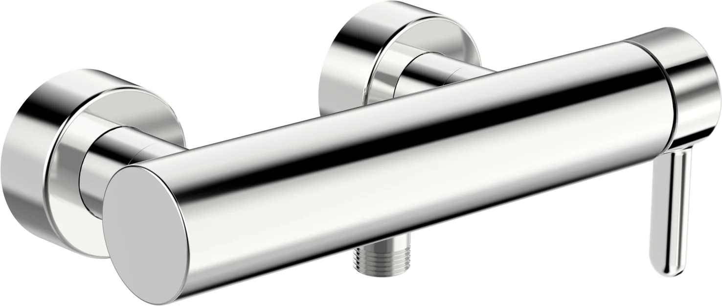 HansaDESIGNO Style Duscharmatur Wandmontage Einhebelmischer Chrom