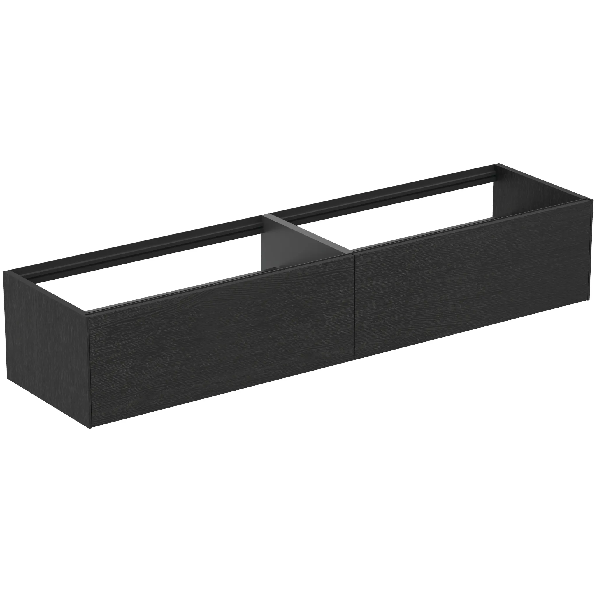 Ideal Standard Waschtischunterschrank Conca, 2 Auszüge, Eiche geflammt Ideal Standard Waschtischunterschrank Conca, 2 Auszüge, Eiche geflammt