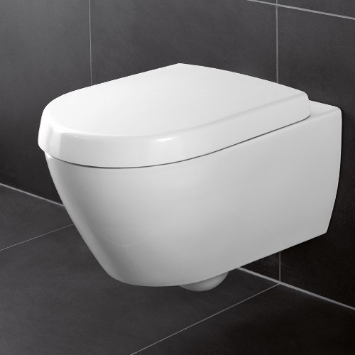Set Wand-Tiefspül-WC „Subway 2.0“ 37,5 × 36 × 56,5 cm Abgang waagerecht, mit Spülrand mit Villeroy & Boch WC-Sitz „Subway 2.0“ inkl. Deckel 35,9 × 45,9 × 6 cm ,, Quick Release, Soft Closing Set Wand-Tiefspül-WC „Subway 2.0“ 37,5 × 36 × 56,5 cm Abgang waagerecht, mit Spülrand mit Villeroy & Boch WC-Sitz „Subway 2.0“ inkl. Deckel 35,9 × 45,9 × 6 cm ,, Quick Release, Soft Closing