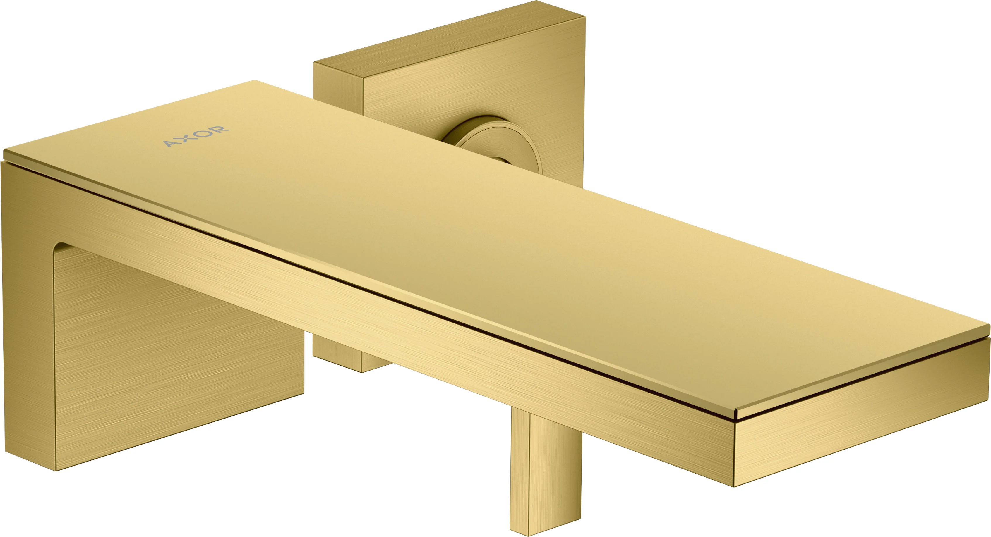 Hansgrohe AXOR MyEdition Platte 245 mm Metall Polished Gold Optic abnehmbar