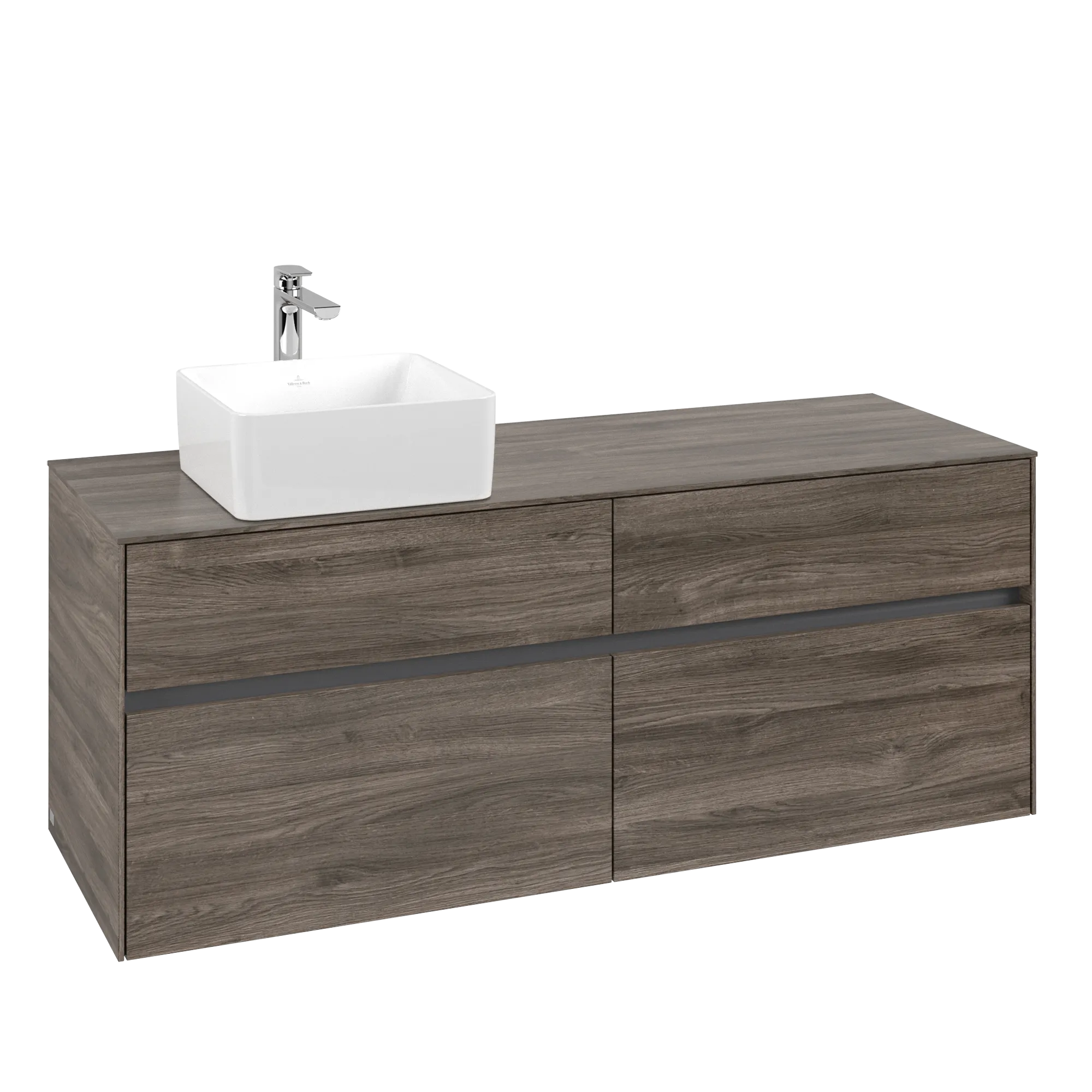 Villeroy & Boch Collaro Waschbeckenunterschrank C04600 1400x548x500mm Stone Oak