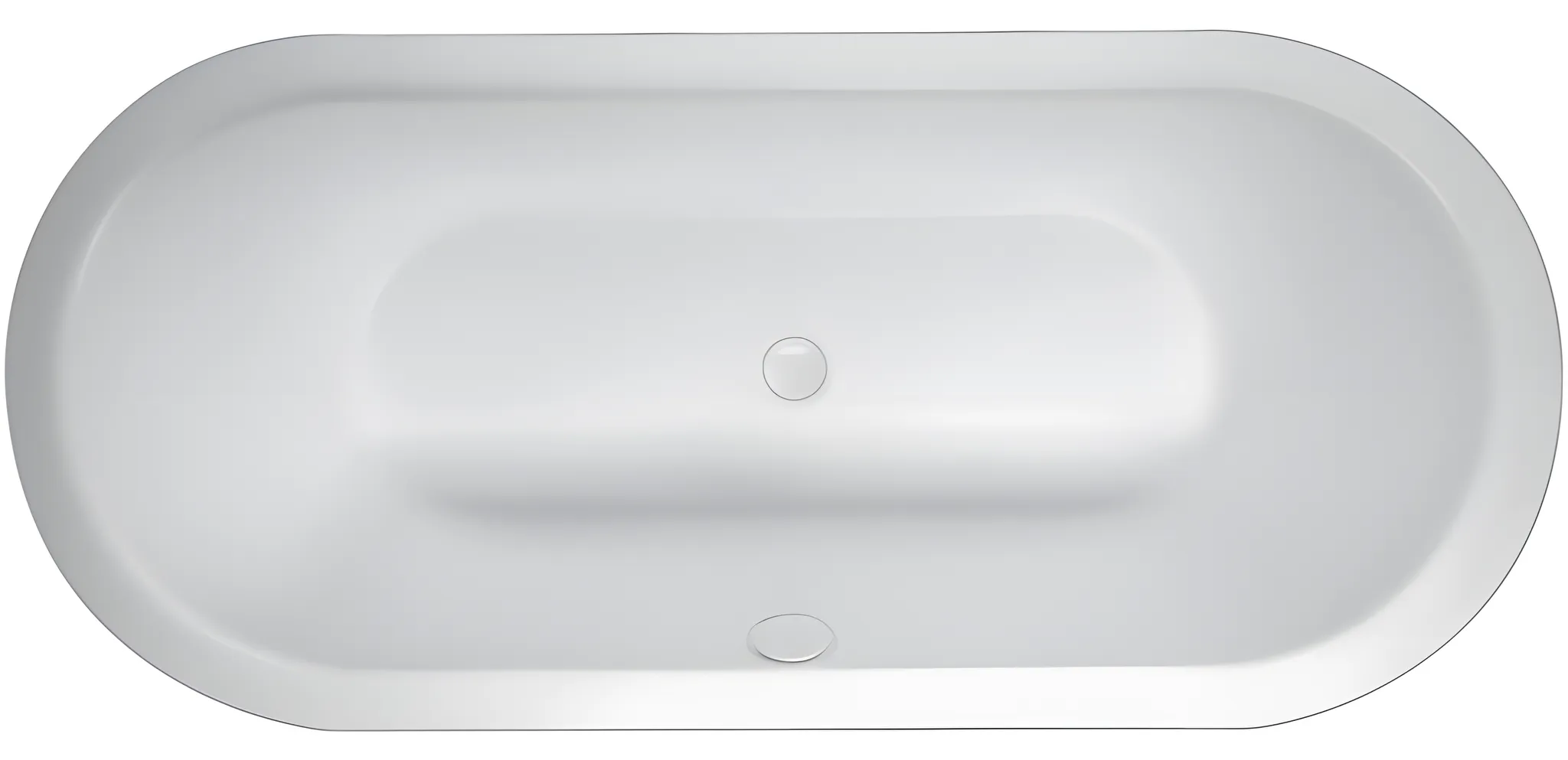 Mauersberger Badewanne „teres duo“ 1850 × 950 mm in Weiß Mauersberger Badewanne „teres duo“ 1850 × 950 mm in Weiß