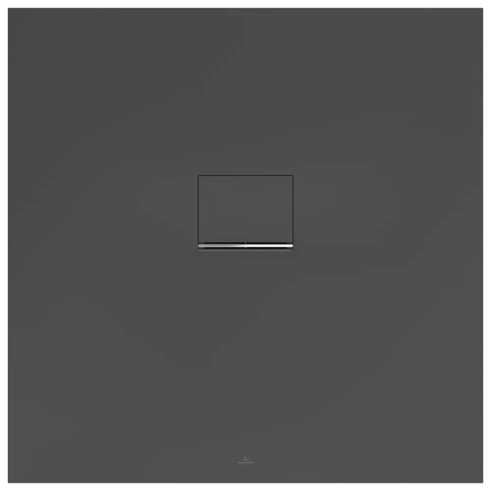 Villeroy & Boch Squaro Infinity Duschwanne Quadrat Anthracite
