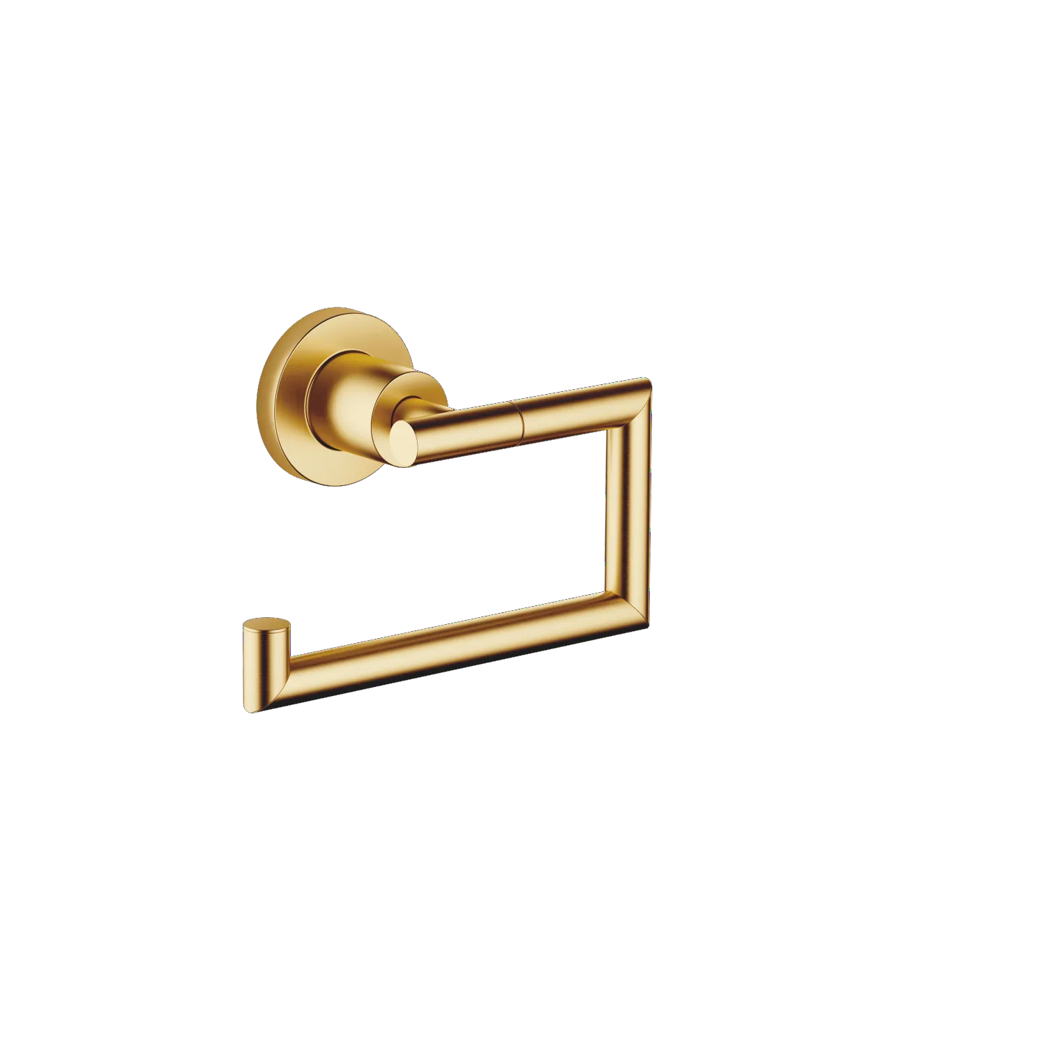 Dornbracht Tara Papierreolenhalter ohne Deckel Messing gebürstet (23kt Gold)