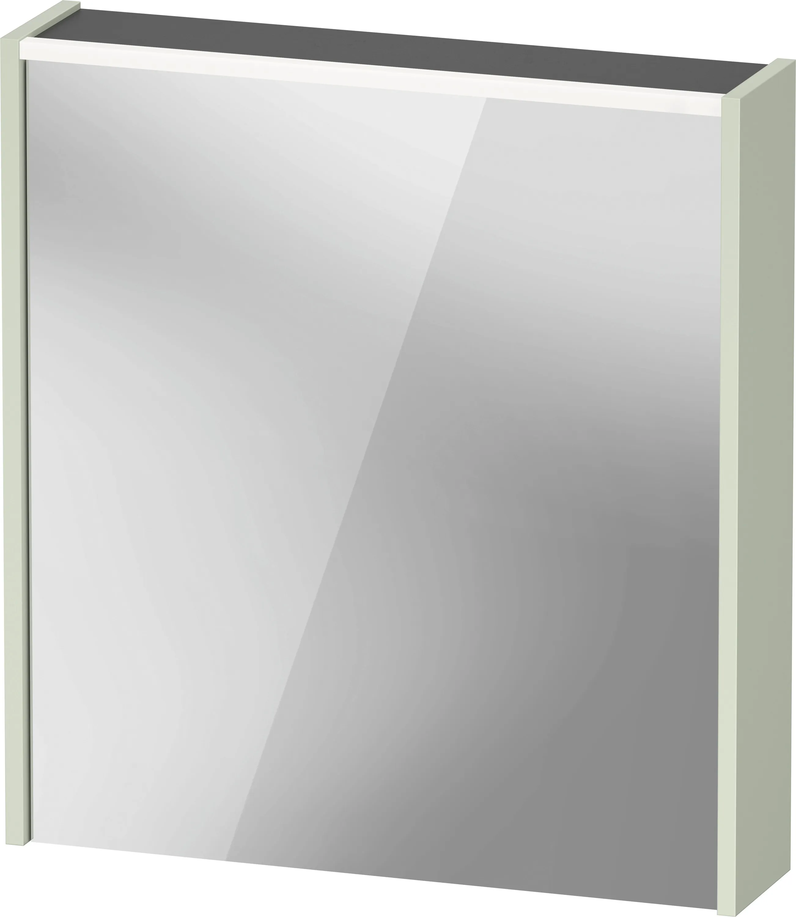 Duravit Spiegelschrank mit LED-Beleuchtung „D-Code“ 65 × 70 × 14,8 cm