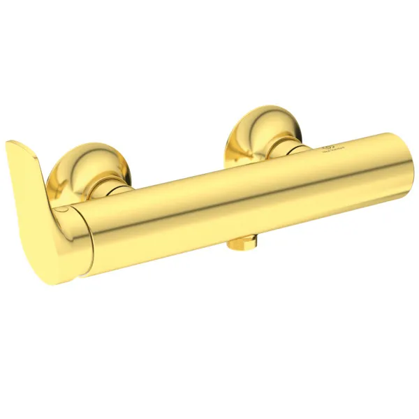 Ideal Standard Brausearmatur Aufputz La Dolce Vita Brushed Gold, 304x101x105 mm, 12 l/min Durchfluss