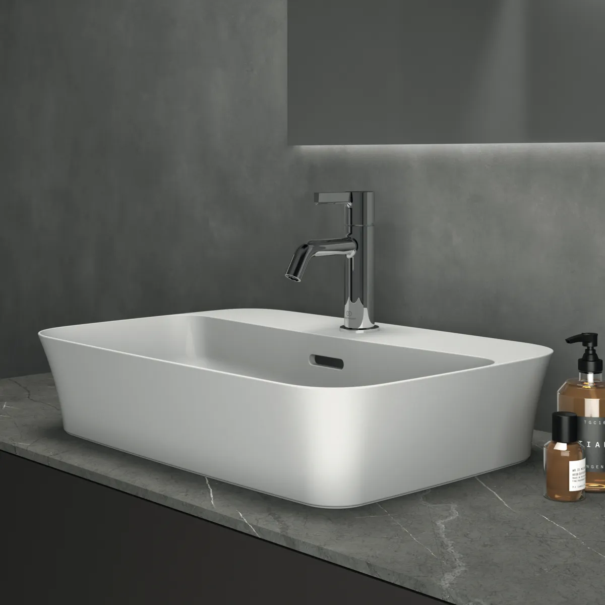 Ideal Standard Waschtischarmatur Joy Arm, Ausladung 110mm, Chrom Ideal Standard Waschtischarmatur Joy Arm, Ausladung 110mm, Chrom