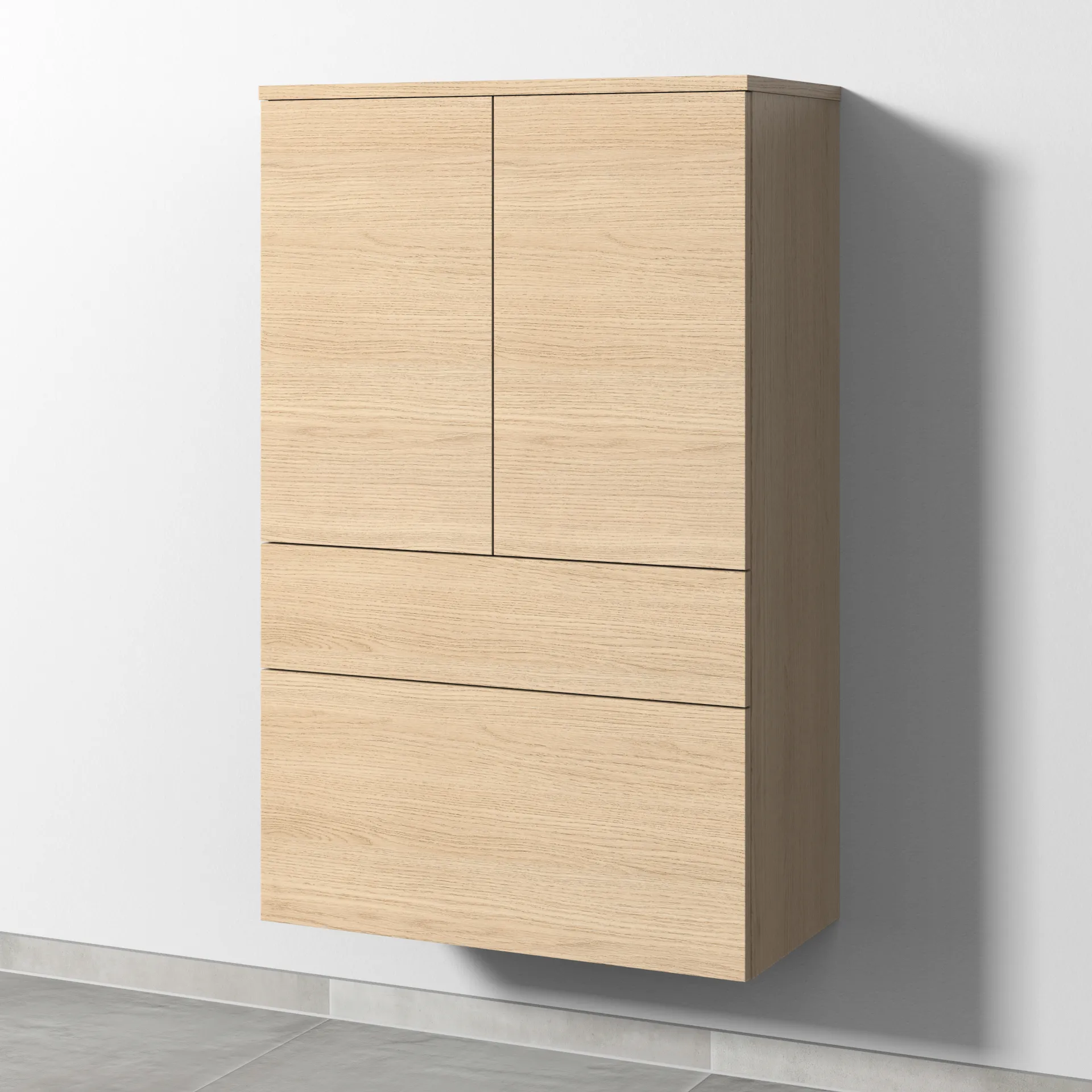 Sanipa Mittelschrank „2morrow“ 700 × 1105 × 350 mm in Eiche Nordic