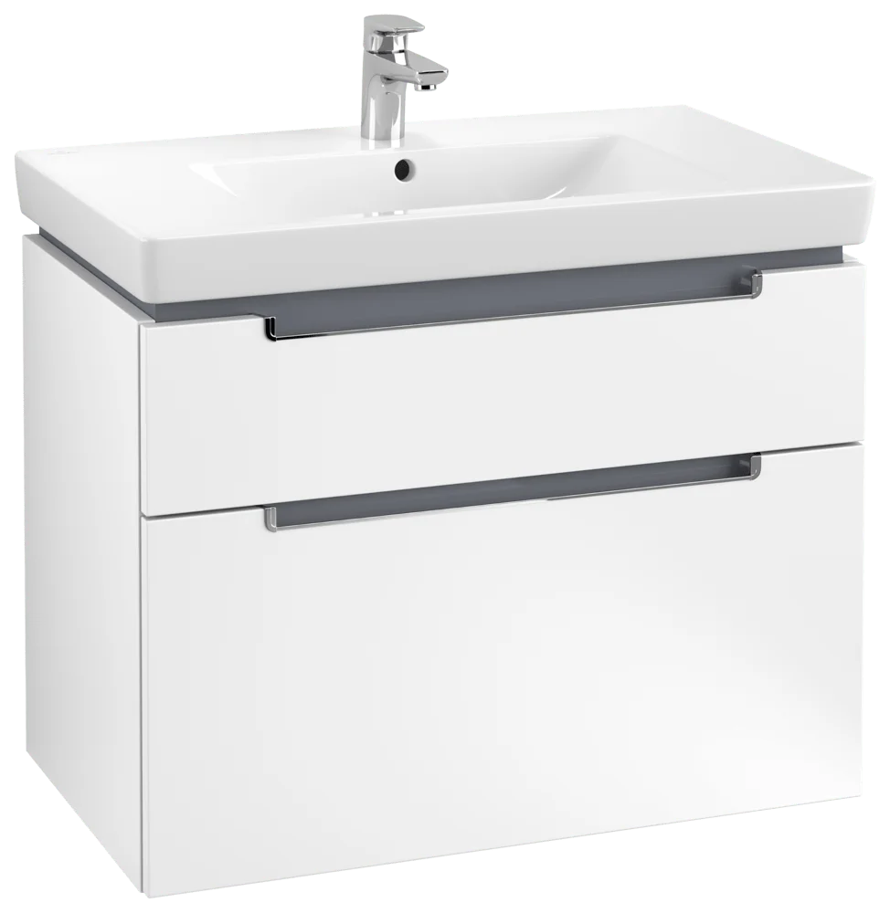 Villeroy & Boch Subway 2.0 Waschbeckenunterschrank A91410, 787 x 590 x 449 mm, White Matt