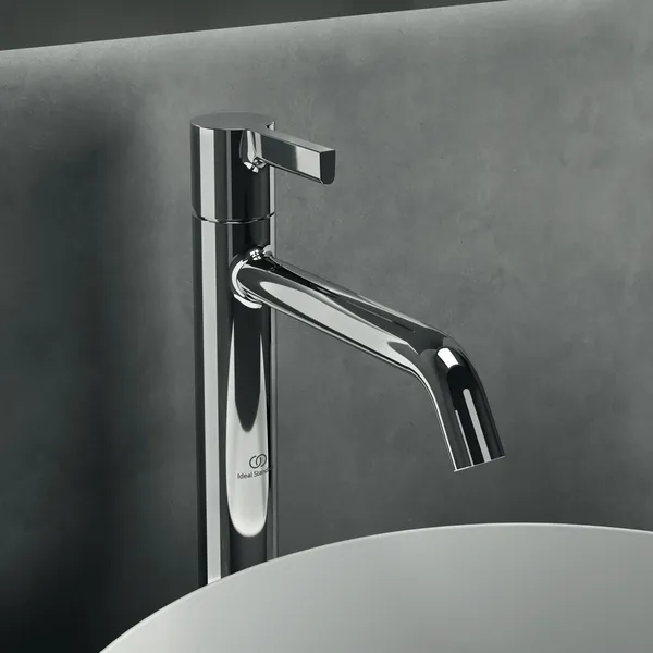Ideal Standard Waschtischarmatur Joy, verlängerter Sockel, 170mm Ausladung, Chrom Ideal Standard Waschtischarmatur Joy, verlängerter Sockel, 170mm Ausladung, Chrom