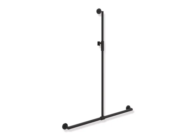 HEWI Haltegriff „System 900“ in Schwarz tiefmatt / Schwarz matt, Befestigung verdeckt HEWI Haltegriff „System 900“ in Schwarz tiefmatt / Schwarz matt, Befestigung verdeckt