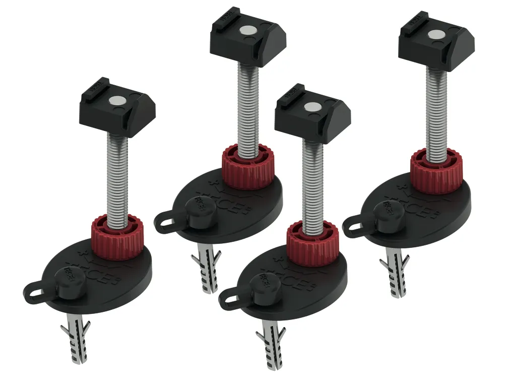 TECE Montagefüße „TECEdrainline“ 94 - 142 mm  TECE Montagefüße „TECEdrainline“ 94 - 142 mm