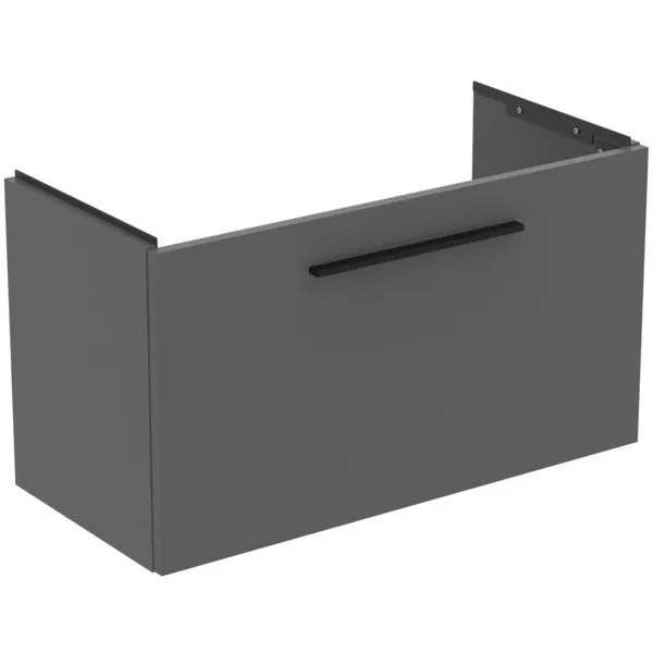 Ideal Standard Waschtischunterschrank „i.lifeS“ 80 × 44 × 37,5 cm Quarzgrau matt