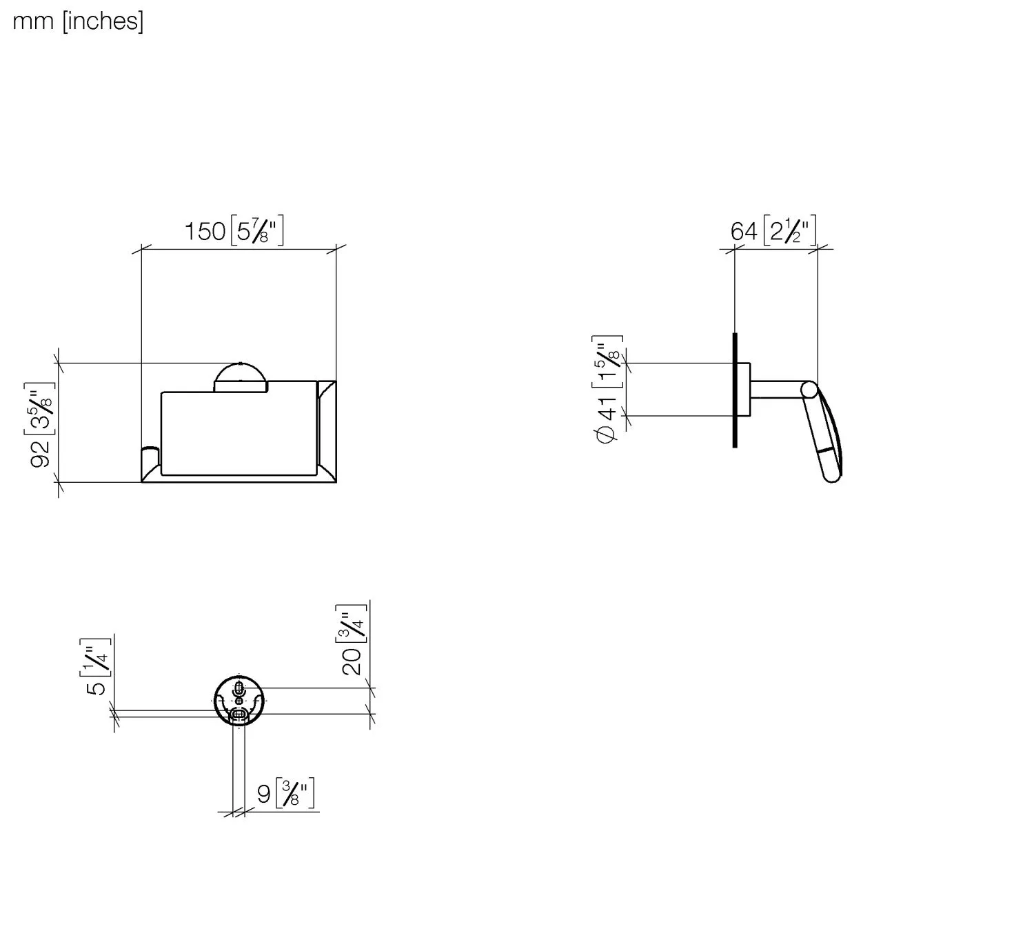Papierrollenhalter mit Deckel SERIENSPEZIFISCH Chrom 83510979 Papierrollenhalter mit Deckel SERIENSPEZIFISCH Chrom 83510979