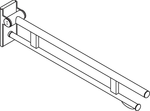 HEWI Stützklappgriff „System 900“