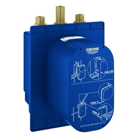 Unterputzkörper Eurosmart CE 36459, für Brause, thermostatische Mischung, für Infrarot-Fertigmontageset 36 456 00, Trafo 230 V, mit Dichtmanschette, für normgerechte Wanddurchführung bei Wassereinwirkung nach DIN 18534:2017 Unterputzkörper Eurosmart CE 36459, für Brause, thermostatische Mischung, für Infrarot-Fertigmontageset 36 456 00, Trafo 230 V, mit Dichtmanschette, für normgerechte Wanddurchführung bei Wassereinwirkung nach DIN 18534:2017