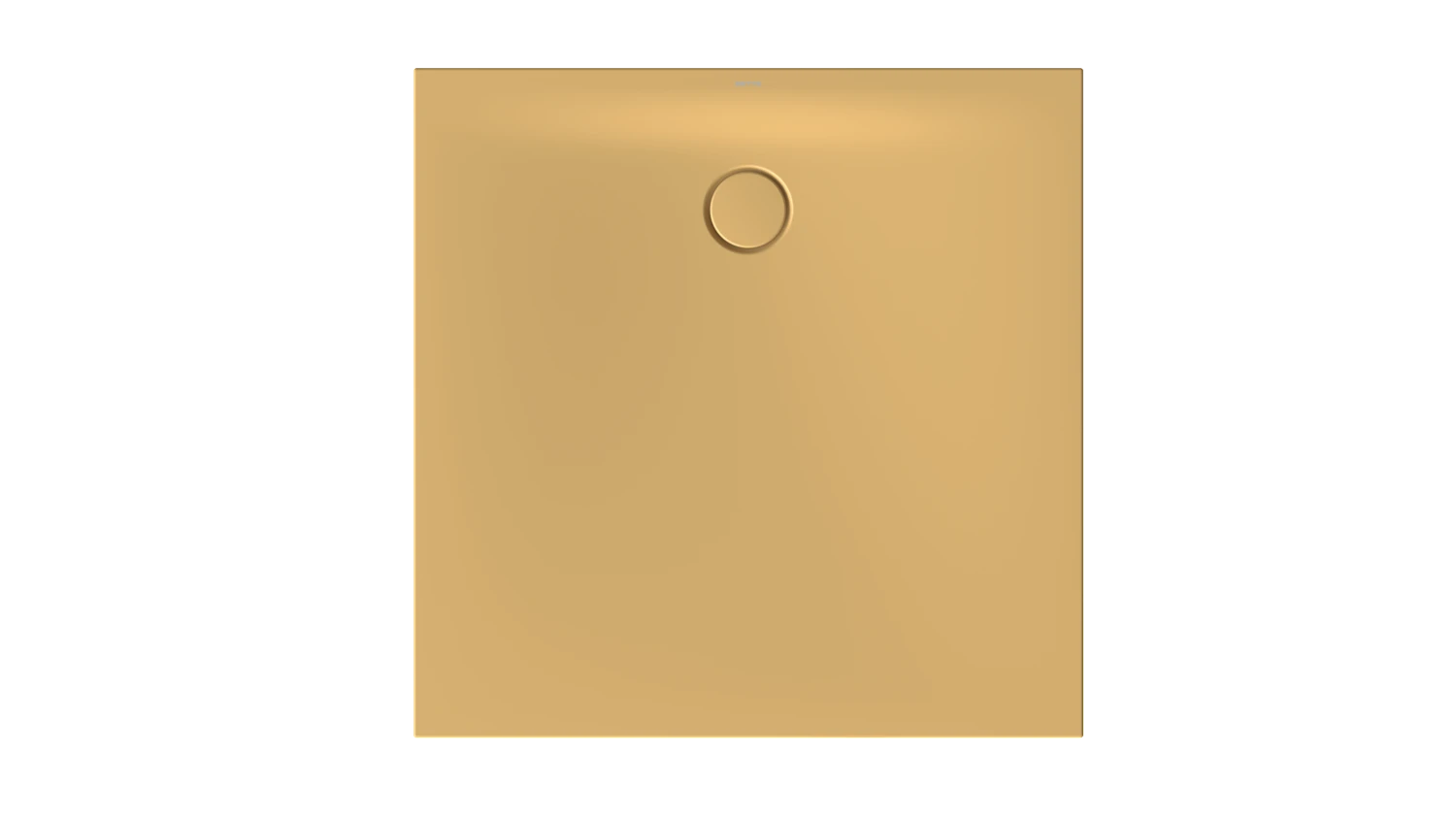 Bette quadrat Duschwanne „BetteFloor Side“ 1000 × 1000 mm ohne Oberflächenbeschichtung, ohne Oberflächenveredelung, ohne Wannenträger, in Curry