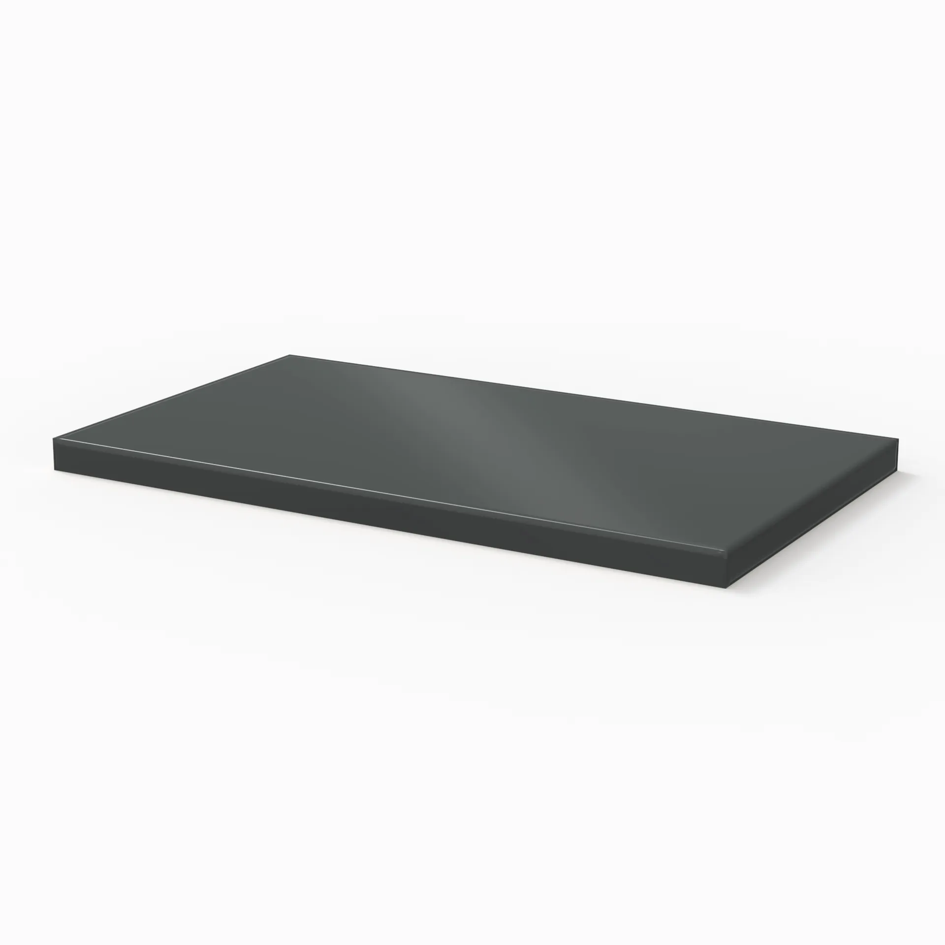 Sanipa Abdeckplatte „3way“ in Anthrazit (glanz), 352 × 202 × 16 mm