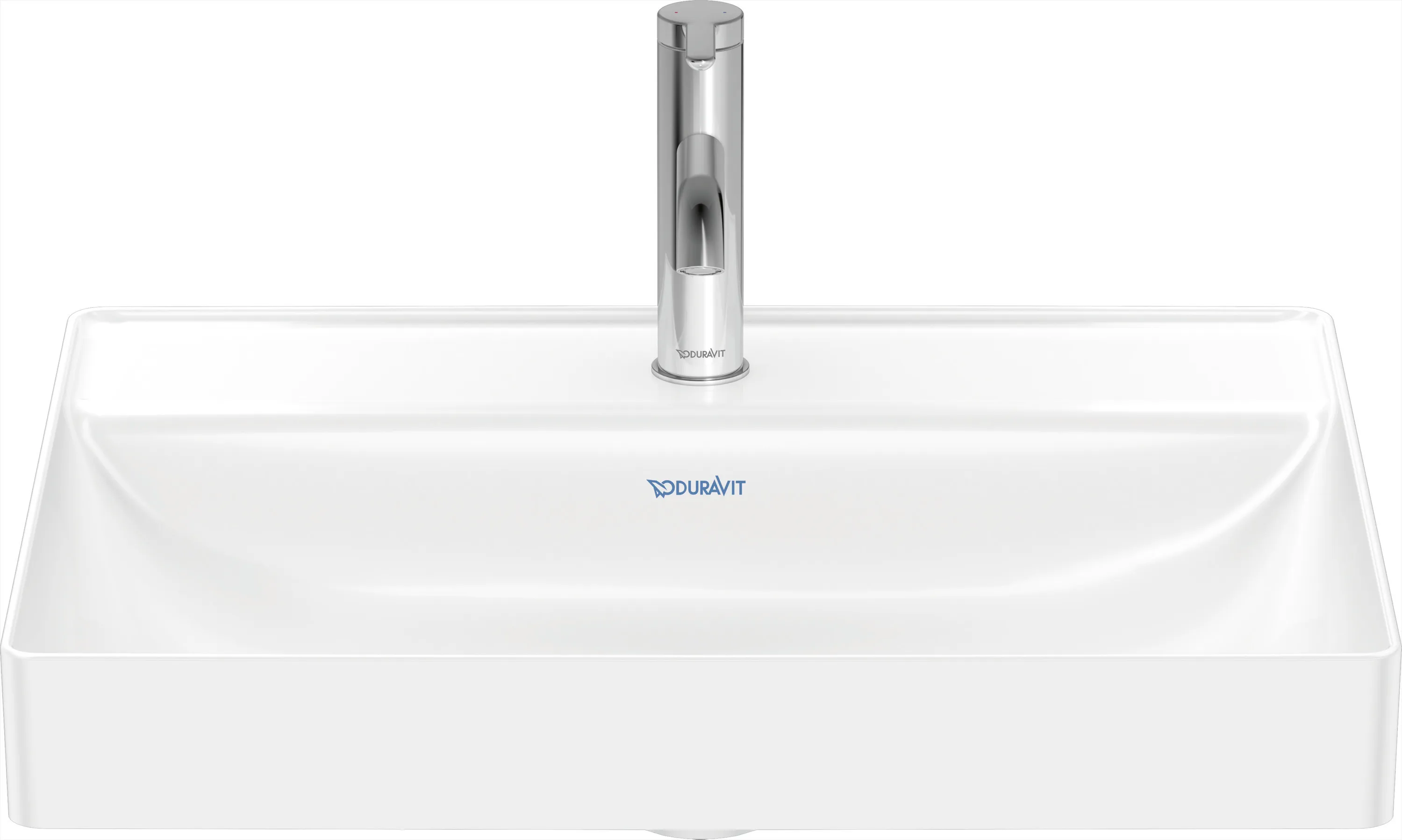 Aufsatzwaschtisch „DuraSquare“, ohne Überlauf, Hahnlochposition mittig Aufsatzwaschtisch „DuraSquare“, ohne Überlauf, Hahnlochposition mittig