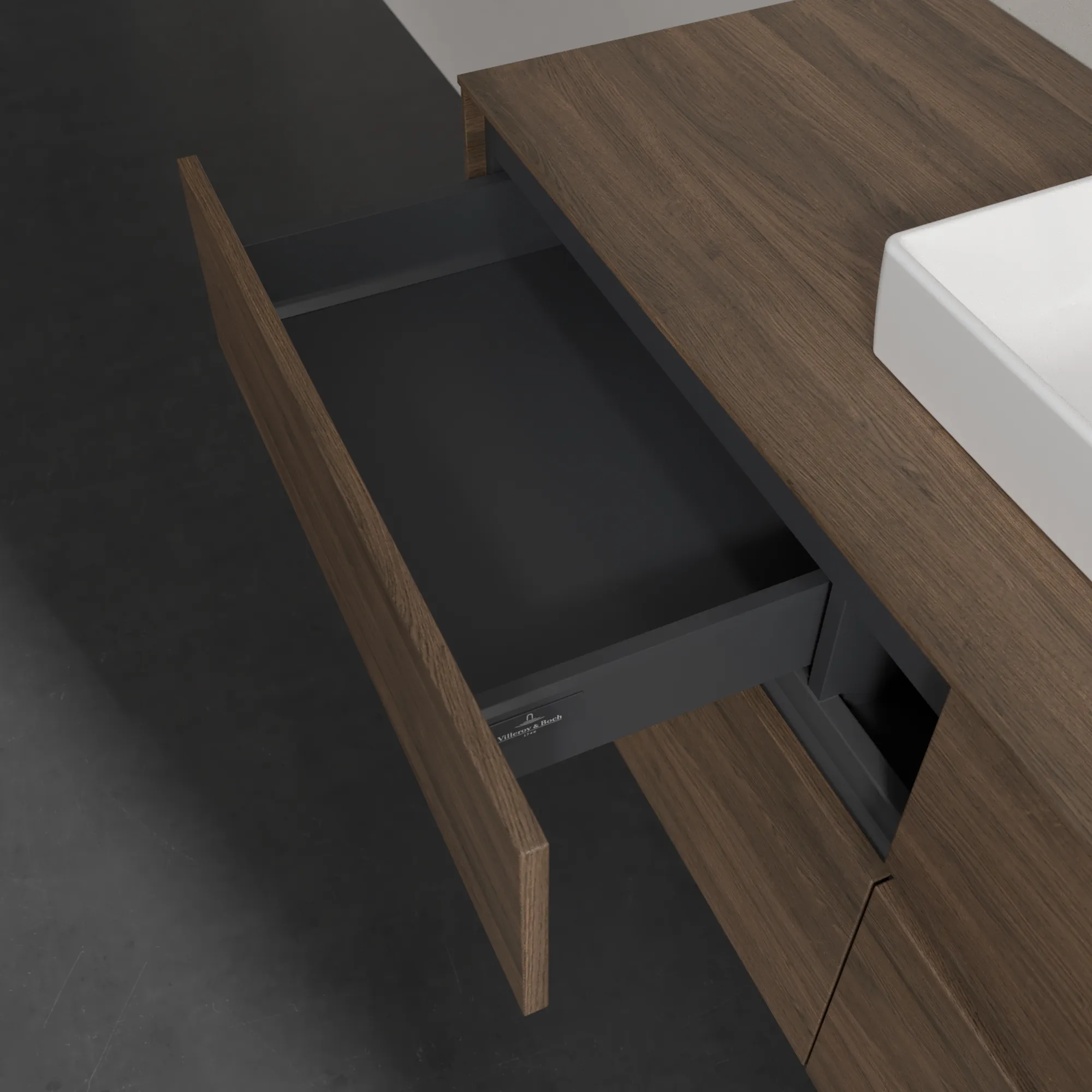 Villeroy & Boch Waschbeckenunterschrank Collaro C073B0 Arizona Oak, 1400 x 548 x 500 mm, mit Beleuchtung und SoftClosing Villeroy & Boch Waschbeckenunterschrank Collaro C073B0 Arizona Oak, 1400 x 548 x 500 mm, mit Beleuchtung und SoftClosing