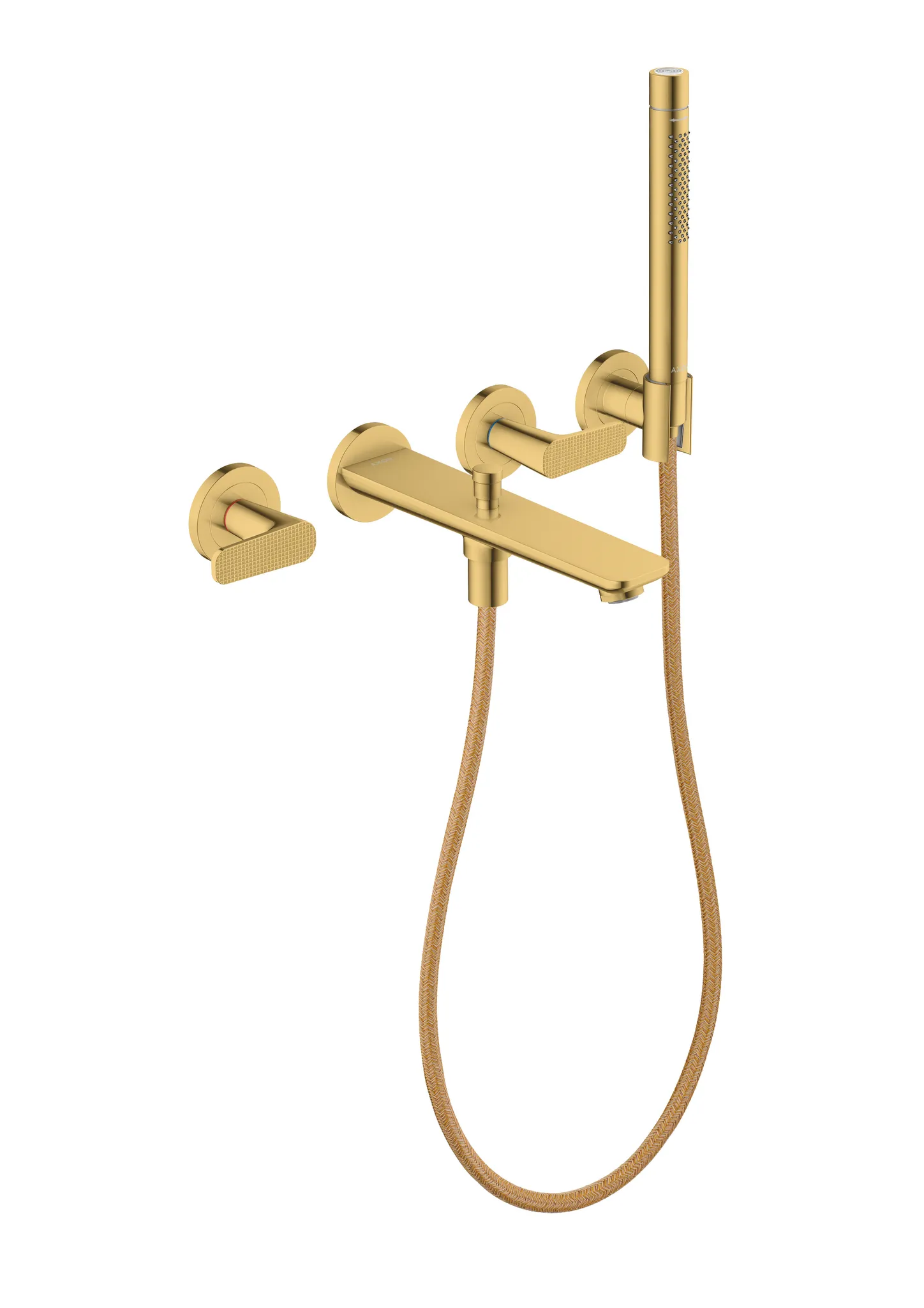 Hansgrohe Unterputz-Armatur „Axor Citterio C“ Ausladung 0 mm in Polished Gold Optic