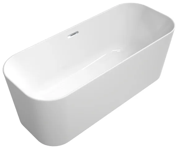 Villeroy & Boch Badewanne „Finion“ freistehend rechteck 170 × 70 cm in Weiß Alpin / Colour On Demand