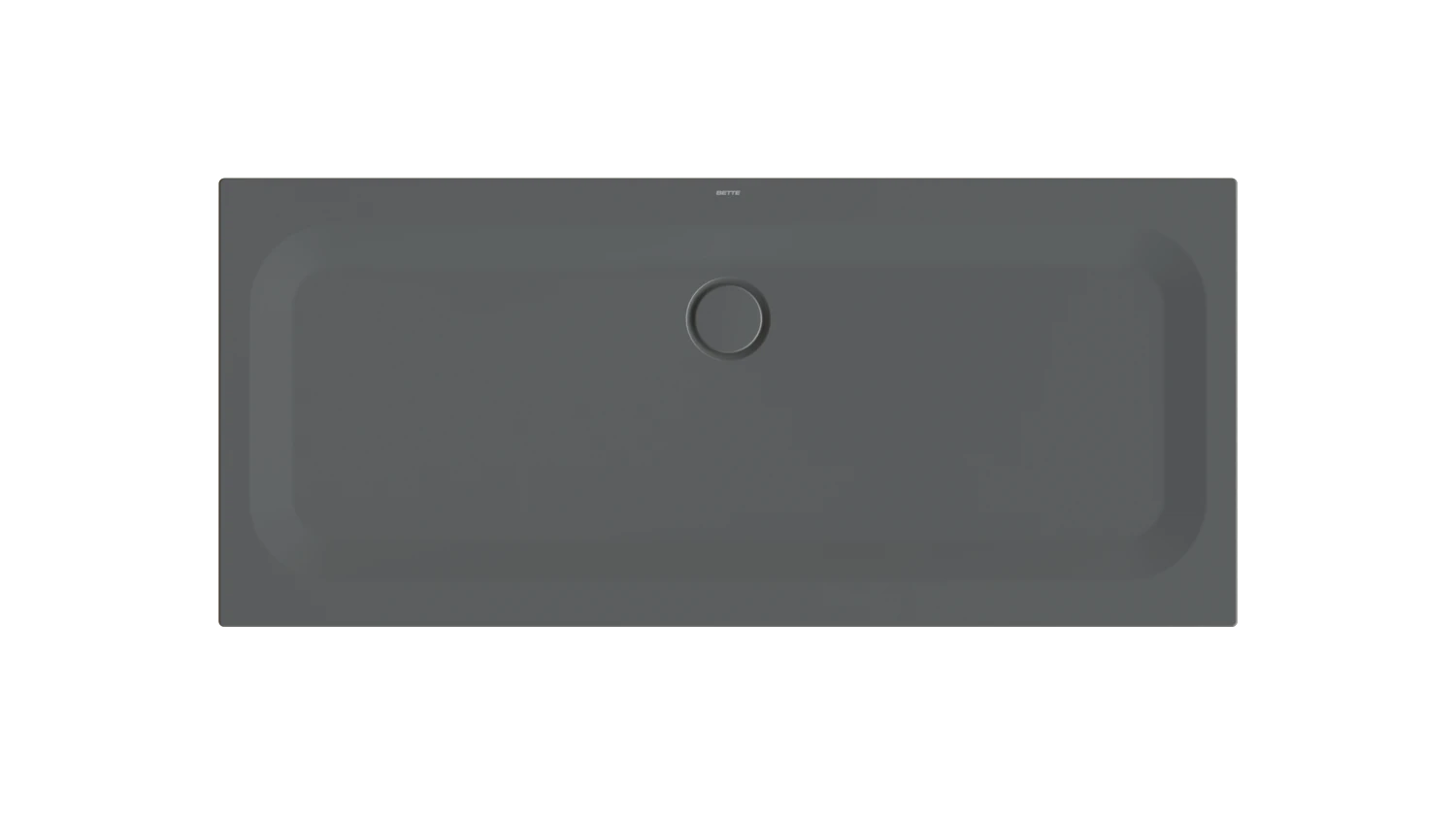 Bette rechteck Duschwanne „BetteUltra“ 1700 × 750 mm ohne Oberflächenbeschichtung, ohne Oberflächenveredelung, ohne Wannenträger, in Raven