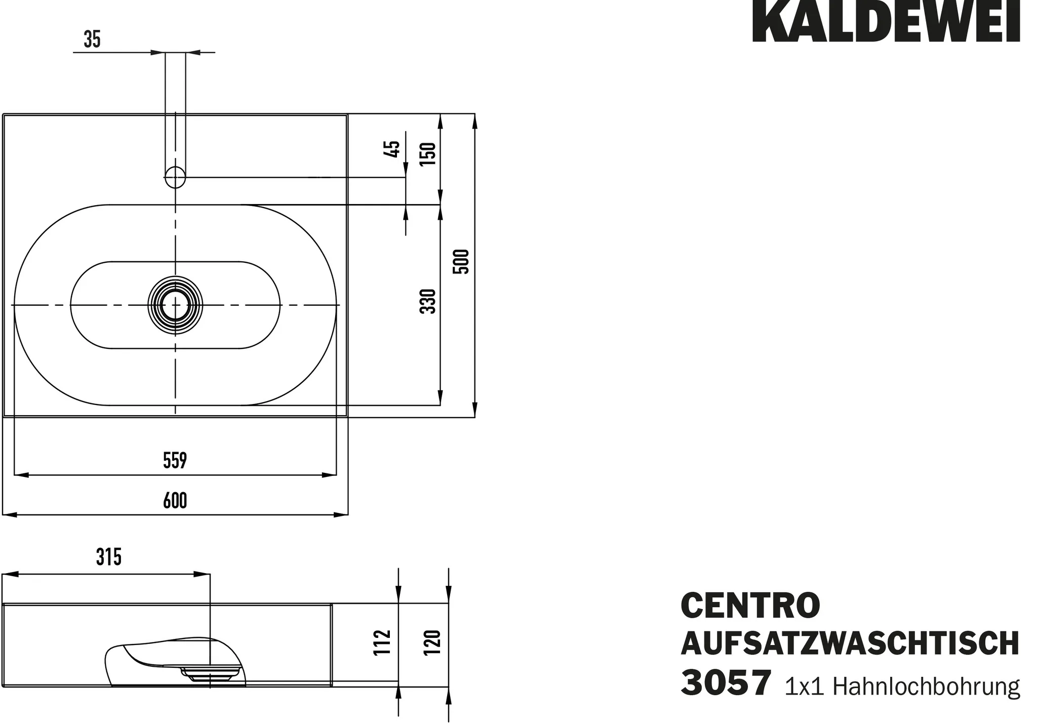 Aufsatzwaschtisch „Centro“ 60 × 50 cm, mit Hahnlochbohrung in warm beige 20, mit Perl-Effekt Aufsatzwaschtisch „Centro“ 60 × 50 cm, mit Hahnlochbohrung in warm beige 20, mit Perl-Effekt