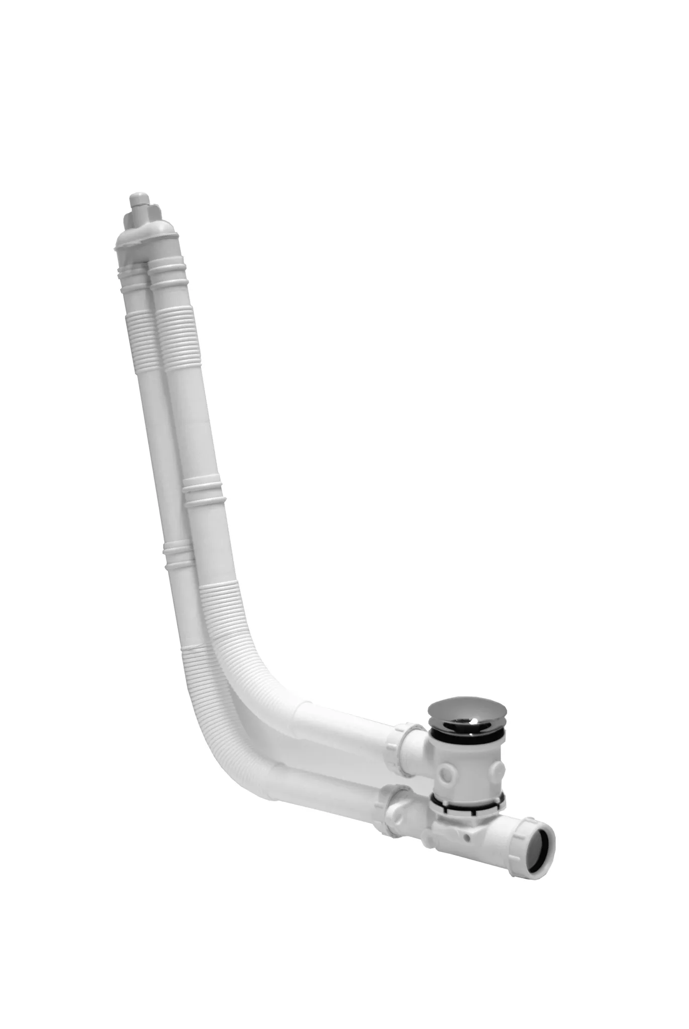 Ab-/Überlauf verdeckter Überlauf inkl. Ausstattungsset verchromt