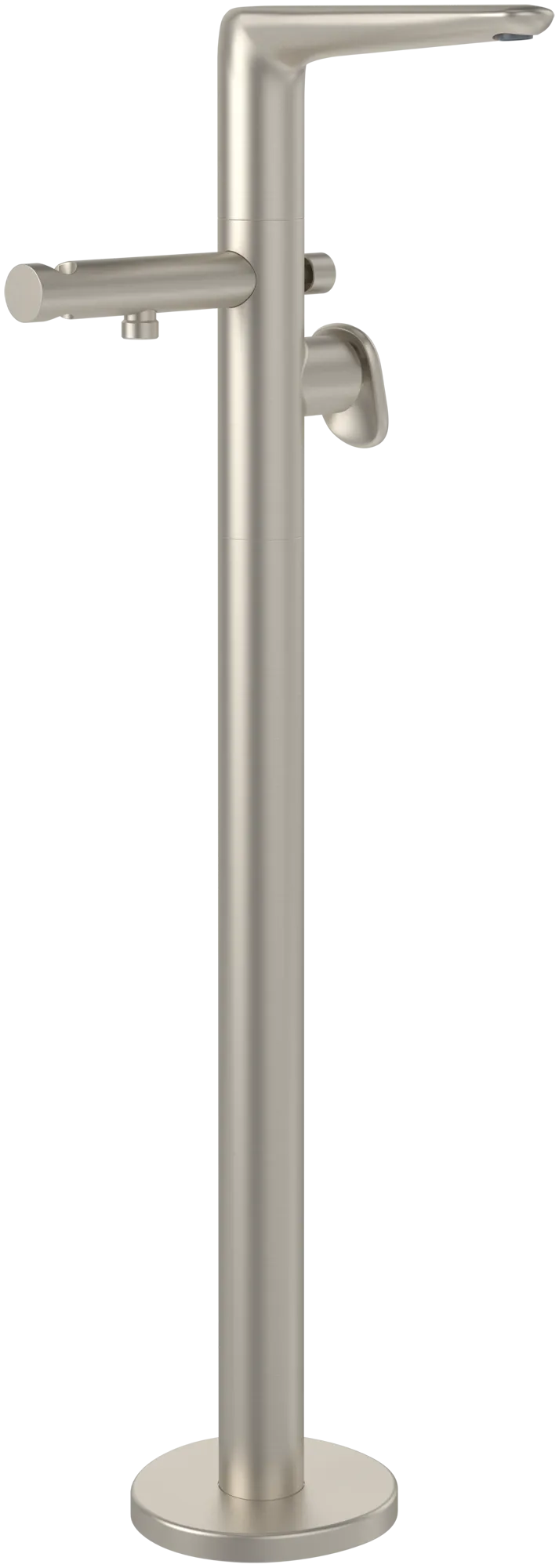 Einhand-Wannenarmatur „Antao“ Ausladung 198 mm in Brushed Nickel Matt Einhand-Wannenarmatur „Antao“ Ausladung 198 mm in Brushed Nickel Matt