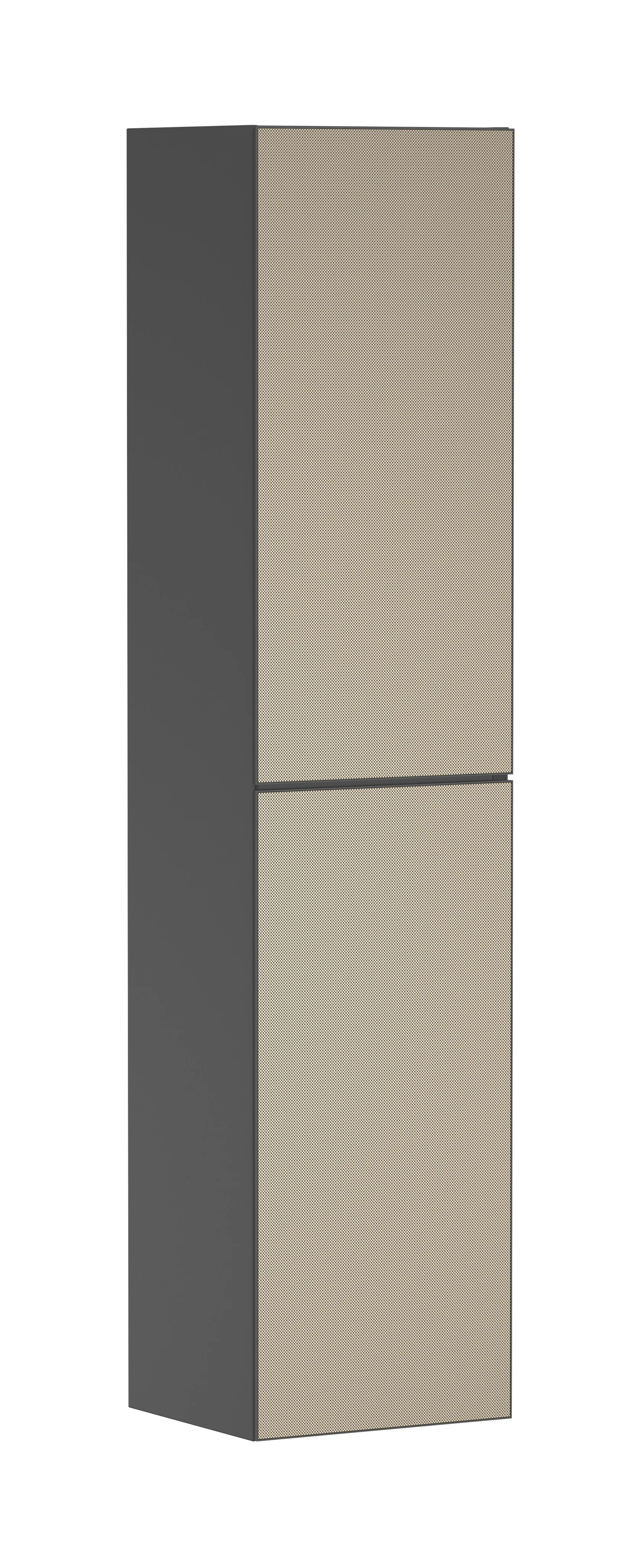 Hansgrohe Xevolos E Hochschrank Schiefergrau Matt 400/360 mm, Türanschlag links, Bronze Struktur Front Hansgrohe Xevolos E Hochschrank Schiefergrau Matt 400/360 mm, Türanschlag links, Bronze Struktur Front