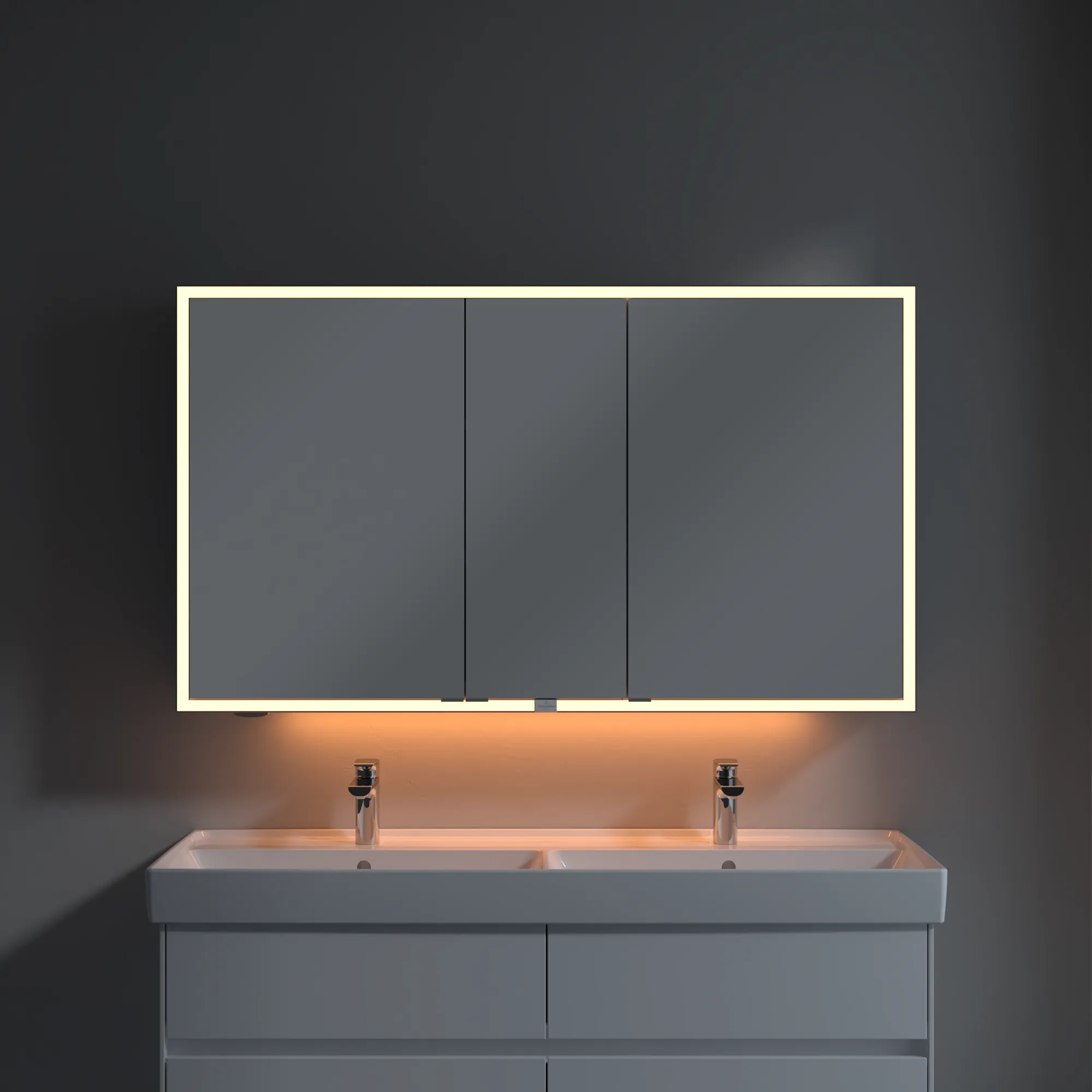 Villeroy & Boch Vorbau-Spiegelschrank „My View Now“ 1300 × 750 × 168 mm in White Matt Villeroy & Boch Vorbau-Spiegelschrank „My View Now“ 1300 × 750 × 168 mm in White Matt