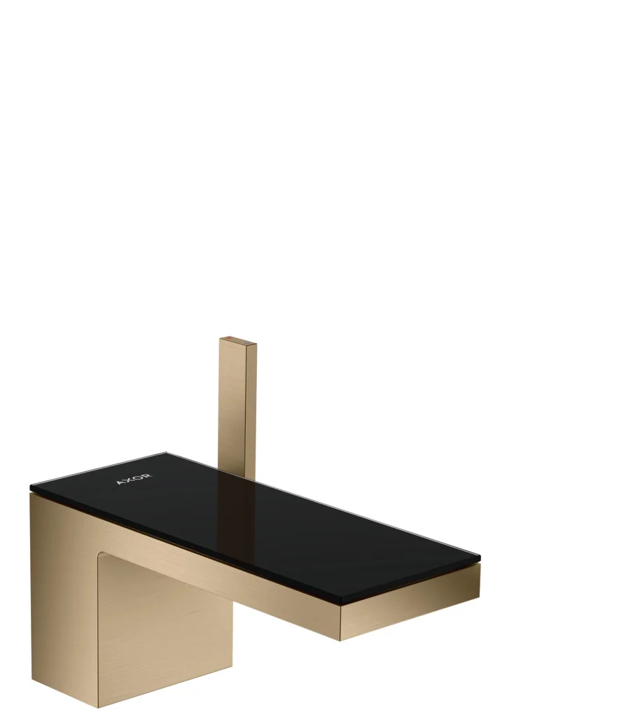 Hansgrohe AXOR MyEdition Platte 200 Glas schwarz abnehmbar
