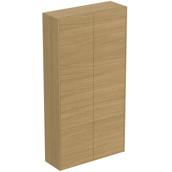 Ideal Standard Hochschrank „Conca“ 72 × 140 × 25 cm Eiche hell Furnier