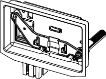 -Einwurfschacht II f. Reinigungstabs square II Metall/Glas und solid