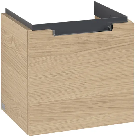 Villeroy & Boch Waschtischunterschrank „Subway 2.0“ 440 × 420 × 352 mm Nordic Oak, für Becken mittig, ohne Beleuchtung Villeroy & Boch Waschtischunterschrank „Subway 2.0“ 440 × 420 × 352 mm Nordic Oak, für Becken mittig, ohne Beleuchtung