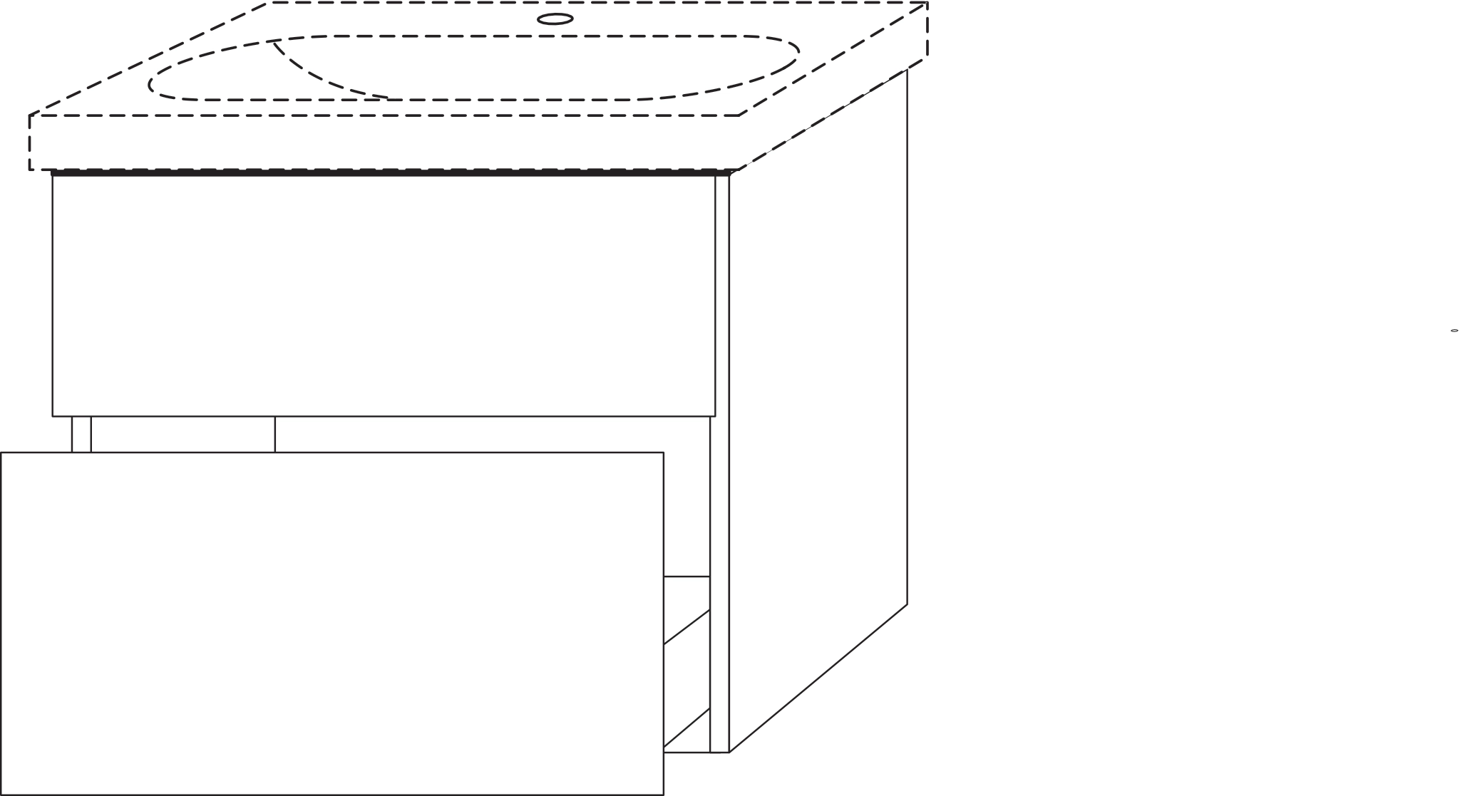 Sanipa Waschtischunterschrank „3way“ passend zu Keramik-Waschtische Acanto von Geberit 570 × 586 × 467 mm in Anthrazit (matt), mit Hahnlochbohrung, Becken mittig Sanipa Waschtischunterschrank „3way“ passend zu Keramik-Waschtische Acanto von Geberit 570 × 586 × 467 mm in Anthrazit (matt), mit Hahnlochbohrung, Becken mittig