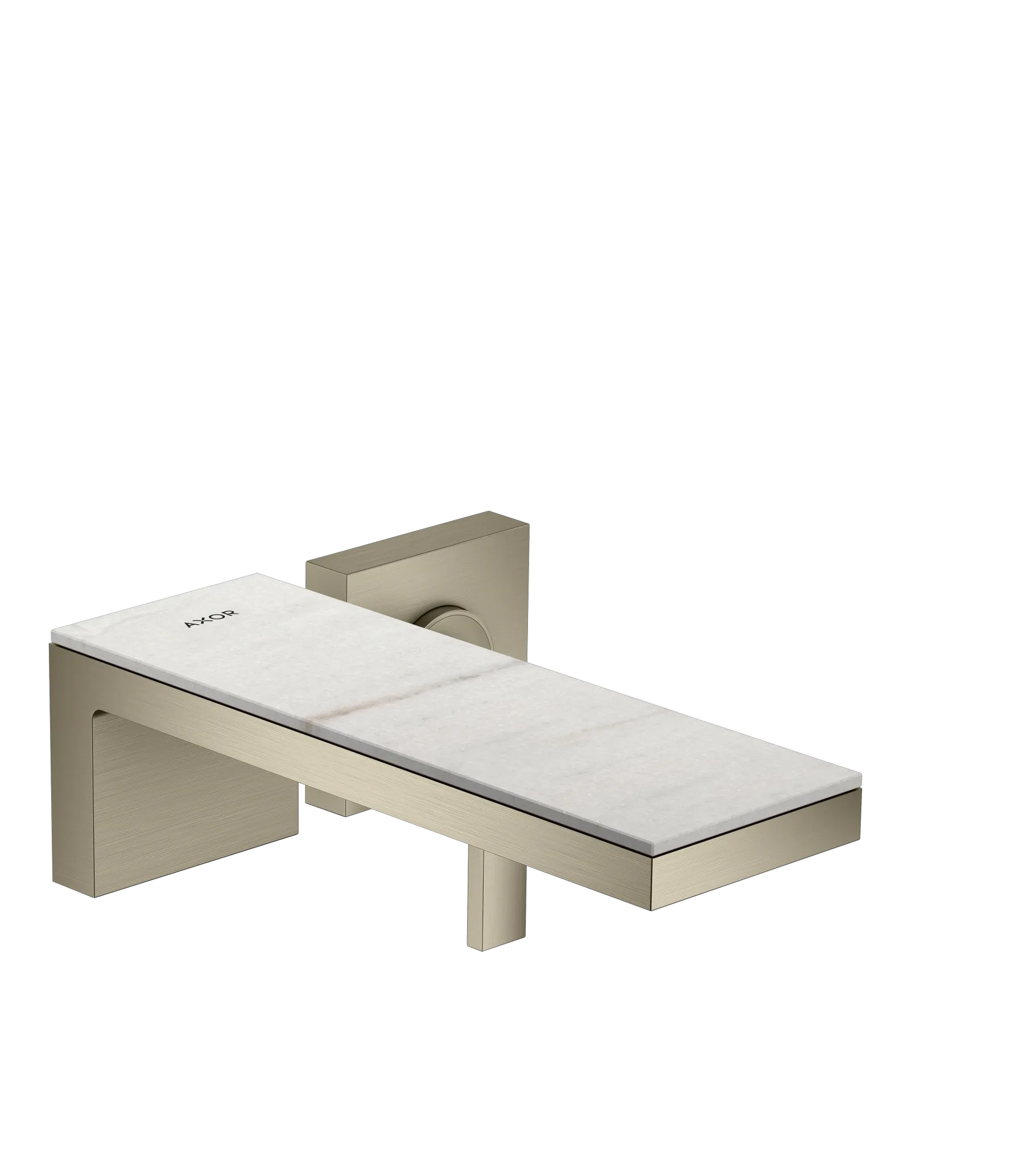 Hansgrohe AXOR MyEdition Mischer mit Platte 245 Marmor Lasa Covelano Vena Oro Hansgrohe AXOR MyEdition Mischer mit Platte 245 Marmor Lasa Covelano Vena Oro