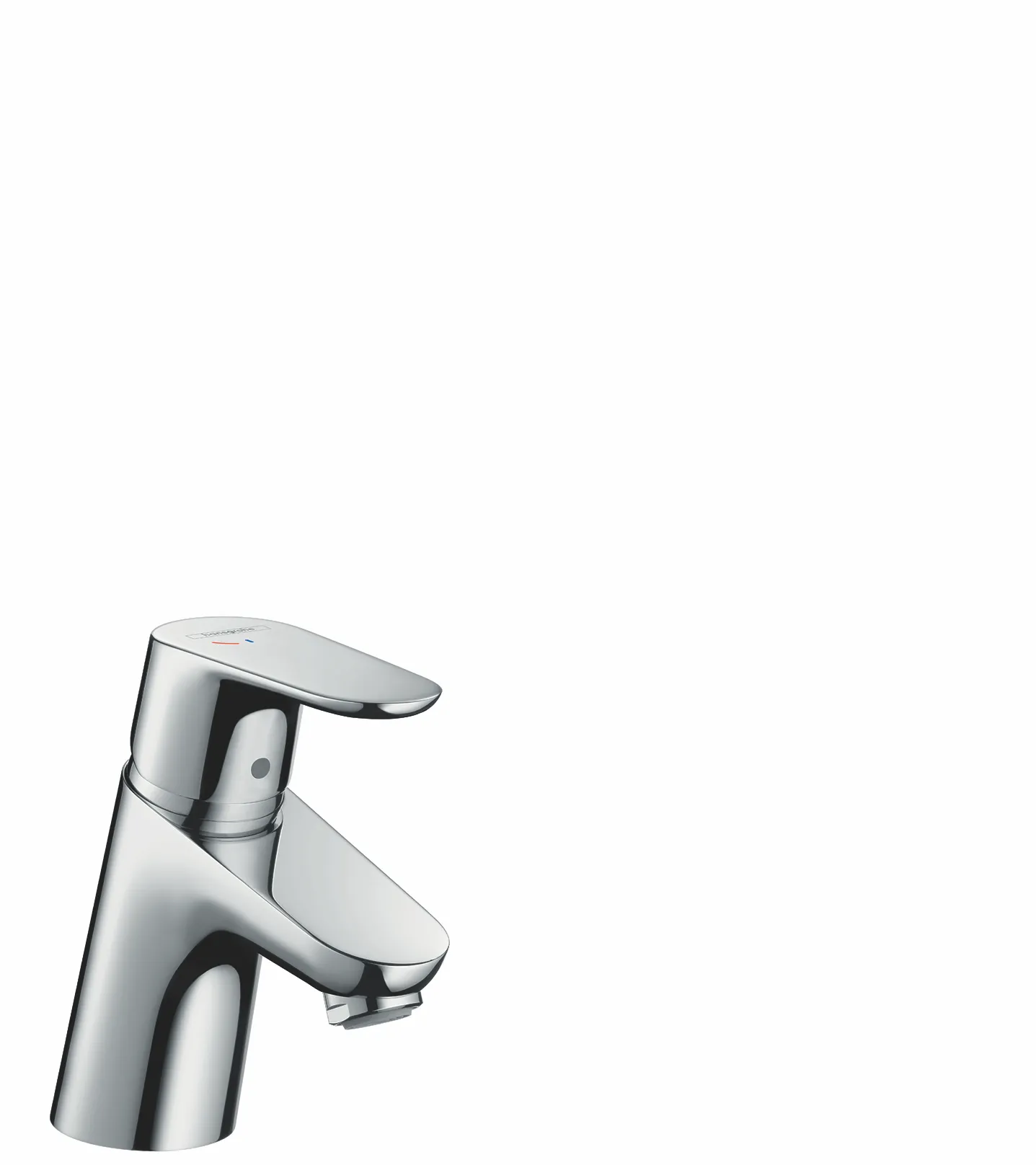 Hansgrohe Focus Einhebel-Waschtischmischer 70 CoolStart mit Zugstangen-Ablaufgarnitur, Chrom Hansgrohe Focus Einhebel-Waschtischmischer 70 CoolStart mit Zugstangen-Ablaufgarnitur, Chrom