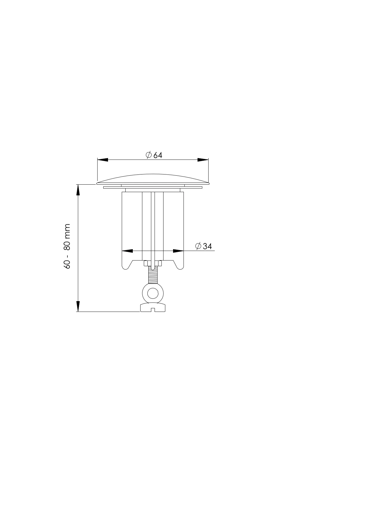 AS Excenterstopfen Universal, 1 1/4″ Messing Edelstahloptik AS Excenterstopfen Universal, 1 1/4″ Messing Edelstahloptik